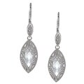 New! Tacori IV Cubic Zirconia Epiphany Marquise Drop Earrings