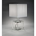 Aztec Lighting Contemporary 1-light Table Lamp in Chrome