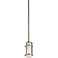 Contemporary Brushed Nickel 1-light Mini Pendant