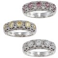Tacori IV Cubic Zirconia Epiphany Five-stone Crescent Ring