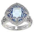Tacori IV Cubic Zirconia Epiphany Crescent Overlay Ring
