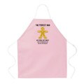 Attitude Aprons 'Perfect Man' Pink Apron