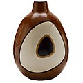 Chulucanas Circles Short Mouth Medium Vase (Peru)