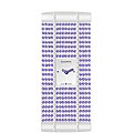 Haurex Women's Italy Lavendar Crystal Watch