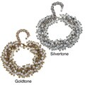 Marlyn Schiff 5-row Faux Pearl Bracelet