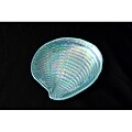 Arda Clam Pearl/ Blue Gilded Salad Plates (Set of 4)