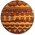 Proteak 303 Round Cutting Board Chopping Block, 18 X 2 Inch Thick
