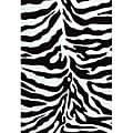 Generations Black Zebra Rug (5'2 x 7'2)