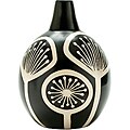 Black and White Medium Fireworks Vase (Peru)