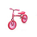 Traxx Bubble-pink E-Z Rider 10 Learning Balance Bike with Padded Seat