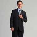 Adolfo Men's Navy 3-piece Vested Suit