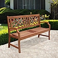 Atlantic 2-seater Eucalyptus Wood Outdoor Bench