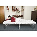 200 Thread Count Cotton-blend iBed in a Box Cot Sheet Sheet