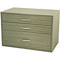 freedomRail O-Box Driftwood 3-drawer Shelf Unit