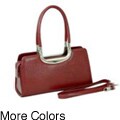 Dasein Classic Faux Leather Shoulder Bag