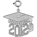 Sterling Silver 2012 Graduation Charm