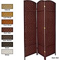 7-Foot Diamond Weave Room Divider (China)