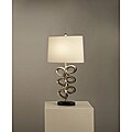 Del Ray Pewter Table Lamp