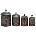 Art Nouveau Canister (Set of 4)
