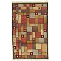 Hand Knotted Melody 669 Multi Wool Rug (5' x 8')