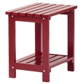 Bernards Addison Red Cedar Patio Side Table