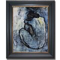 Pablo Picasso 'Blue Nude' Framed Canvas Art