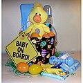 Baby Boy On Board Gift Pail