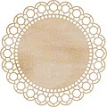 Kaisercraft Large Scallop Doilie Wood Flourishes