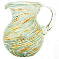 Calypso Blue/ Orange Pitcher