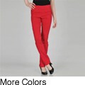 Addiction Junior's Stretch Wide Waistband Pants