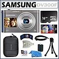 Samsung DV300F DualView 16MP Digital Camera with 16GB Kit