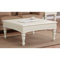 Vanilla Wasatch Square Coffee Table