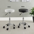 Rolling Ryder Leatherette Bar Stool