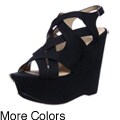 Kelsi Dagger Women's 'Nadeen' Ankle Strap Wedge Sandals