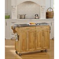 Create-a-Cart Natural Finish Stainless Top