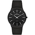 Skagen Men's Titanium Black Mesh Watch