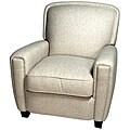 Chester Linen Press Back Club Chair