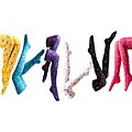 Women's Heart Thigh High Socks (Pack of 6)