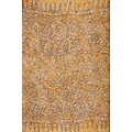 Yellow Abstract Filigree Sarong