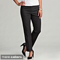 Calvin Klein Women's Side Zip Stretch Pants FINAL SALE