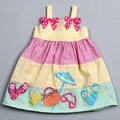 Good Lad Toddler Girl's Beach Scene Dress