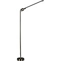 Belew 77-inch Adjustable Brushed Steel Floor Lamp
