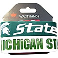 Aminco Michigan State Spartans Rubber Wristbands (Set of 2)