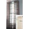 Othello Semi-Sheer Grommet 120-inch Curtain Panel Pair