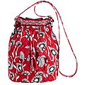 Vera Bradley Floral Drawstring Satchel