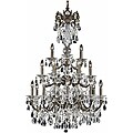 Renaissance 18-light English Bronze Chandelier