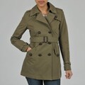 Buffalo Women's Double Breasted Belted Trench