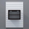 Espresso Flow Wall Decor Storage Cube