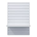 Flow Wall Decor White Shelf