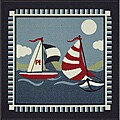 Tufted Sailing Away Kids Rug (3' x 3')